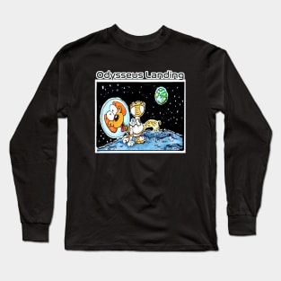 odysseus landing difficulty Long Sleeve T-Shirt